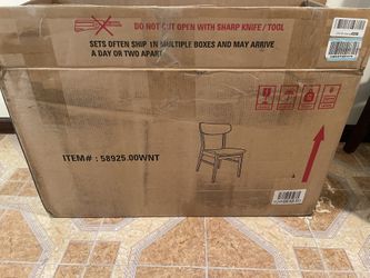 Baxton Studio Set of 2 Netherlands Mid-Century Modern Scandinavian