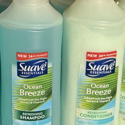 Suave ocean Breeze 2 Shampoo And 1 Conditioner Left ($7.50 all 3)
