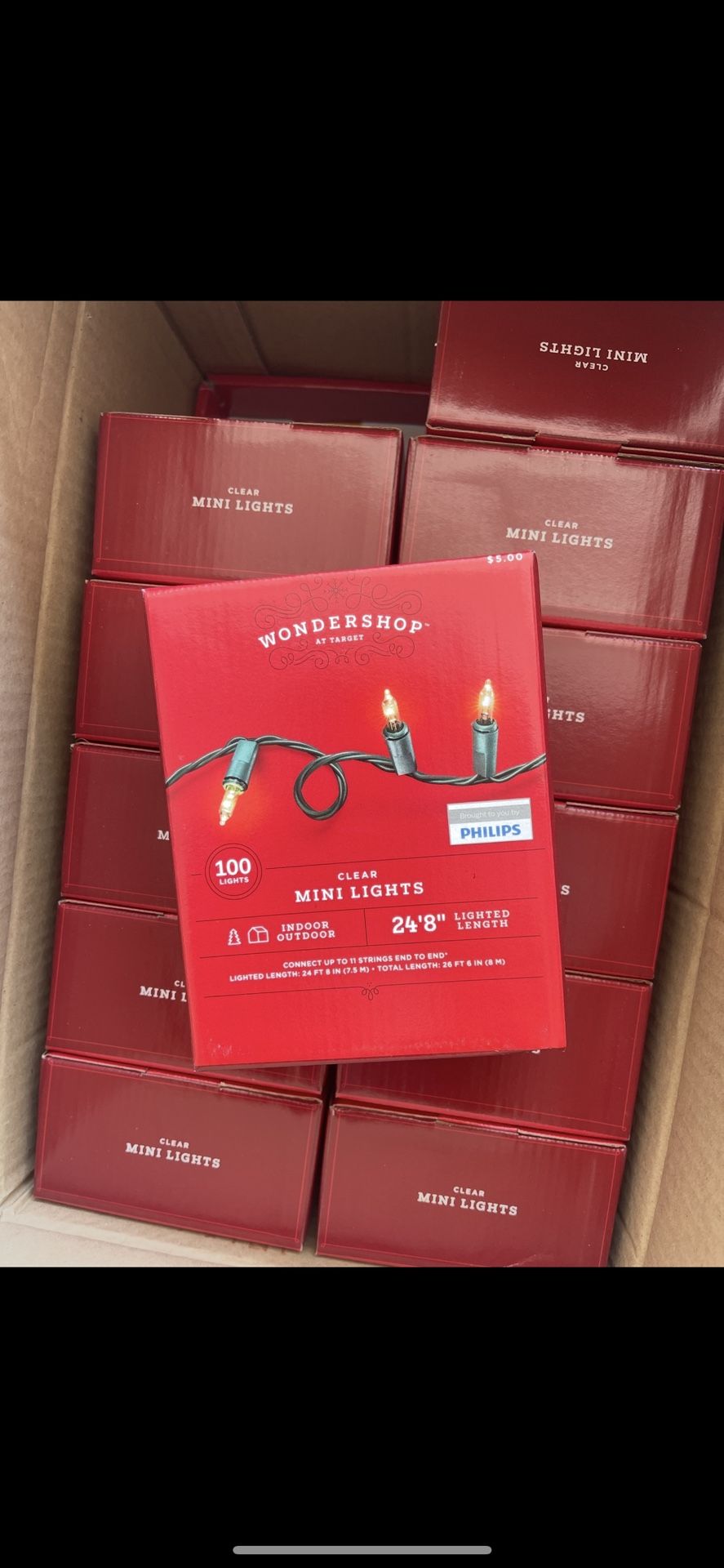 Brand New 24 Boxes Of Mini String Lights