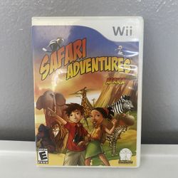 Wii Safari Adventures Africa Video Game Nintendo 2006