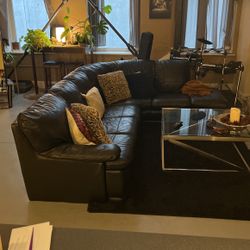 Black Sectional- $400