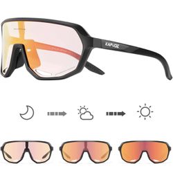 Photochromic Cycling Glasses Fr Men/Women Mountain Bike Sunglasses UV Protection