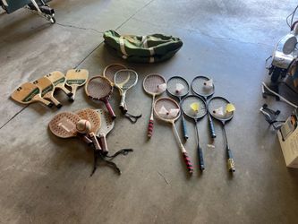 Vintage - Pickleball, Badminton, & Tennis Set