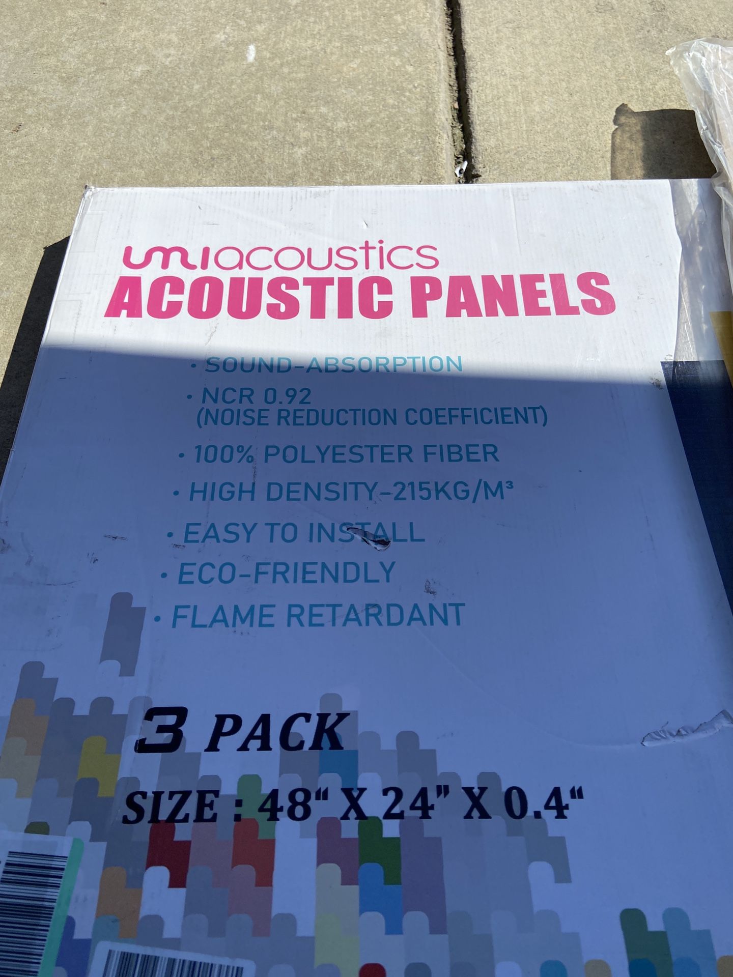 UMIACOUSTICS 3 Pack Acoustic Panels