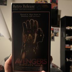 Avengers: Infinity War VHS 