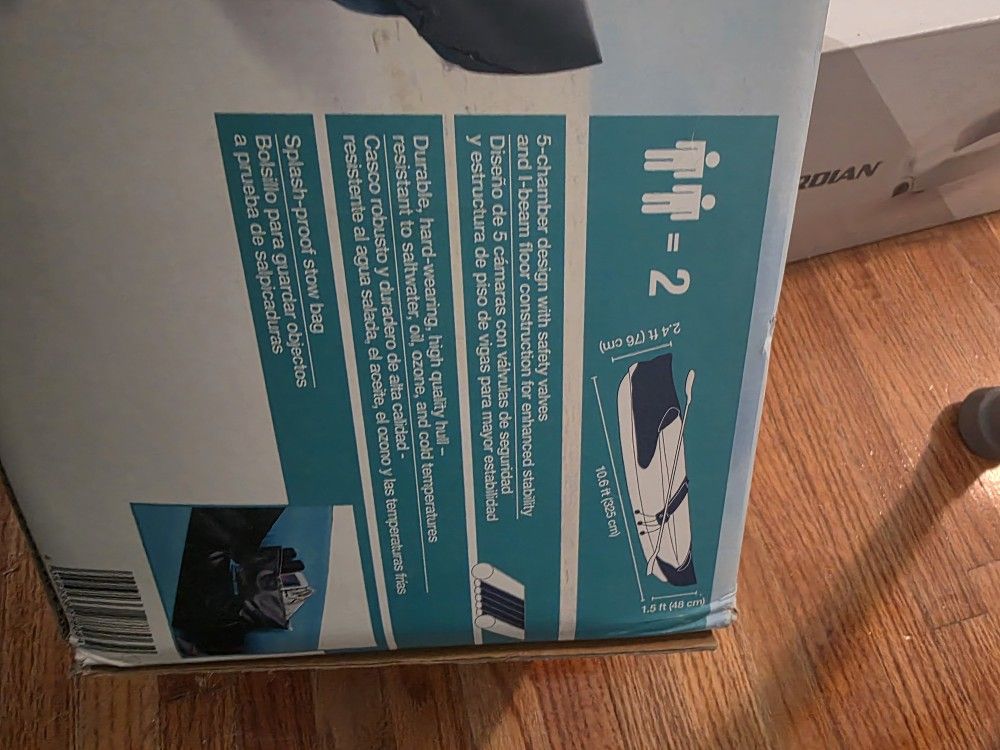 2 Person Inflatable Canoe