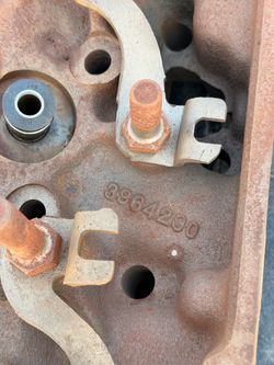 Chevy (contact info removed) Cast Iron Cylinder Head