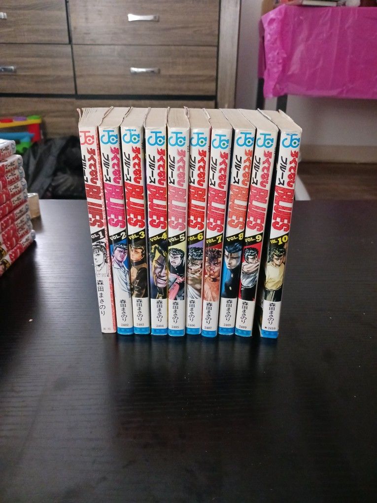 Rokudenashi Blues Mangas, Vol. 1-25 