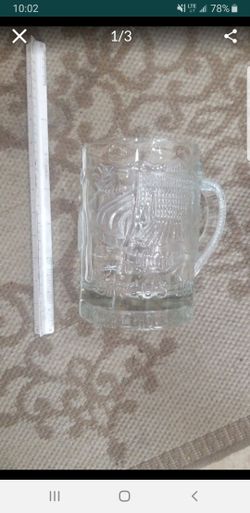Circus circus stein beer mug glass