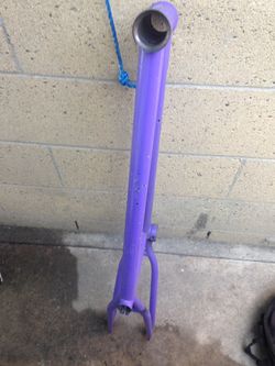 Bmx frame and fork