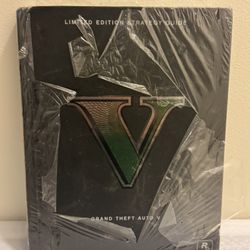 Grand Theft Auto V 5 (GTA V) Brady Games Limited Edition Strategy Guide HC NEW