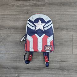 Loungefly Marvel's The Falcon And The Winter Soldier Mini Backpack 