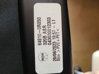 2019-2025 Toyota Rav4/Rav4 Prime Tonneau/Cargo cover