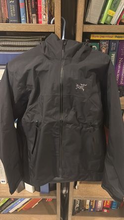 Black arcteryx jacket