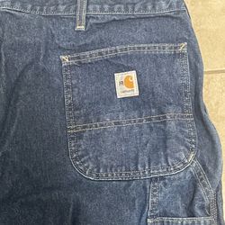 Carhartt Mens Denim Blue Jeans Carhartt Fr 