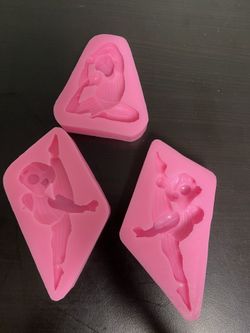 Yoga Silicone Models For Fondant - New- DD