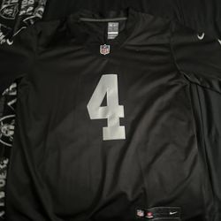 raiders Number 4 Jersey 