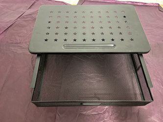 Monitor stand with drawer