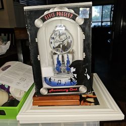 Elvis Presley Anniversary Clock NIB
