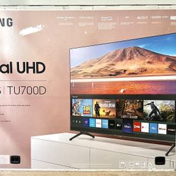 BRAND NEW SAMSUNG CRYSTAL UHD 7 SERIES TU700D 82”