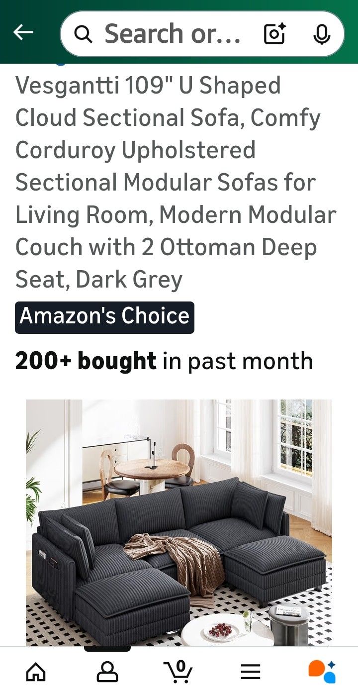 Sectional Couch 