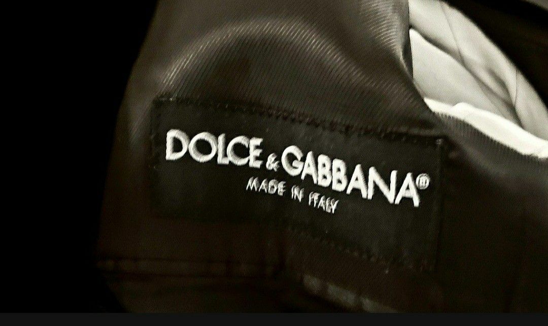 Men's DOLCE & GABBANA Black Velvet Dinner Jacket