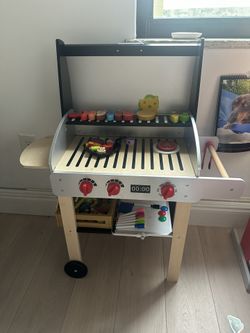 Kids Wooden Bbq