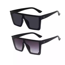 Women Popular Oversized Shades Sun Glasses