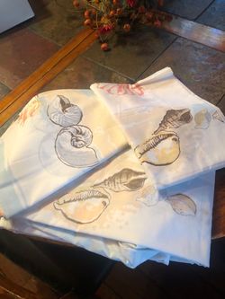 Seashell  Double Sheets.