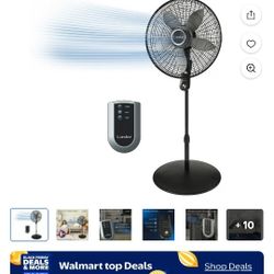 LASKO OSCILLATING FAN with REMOTE CONTROL 