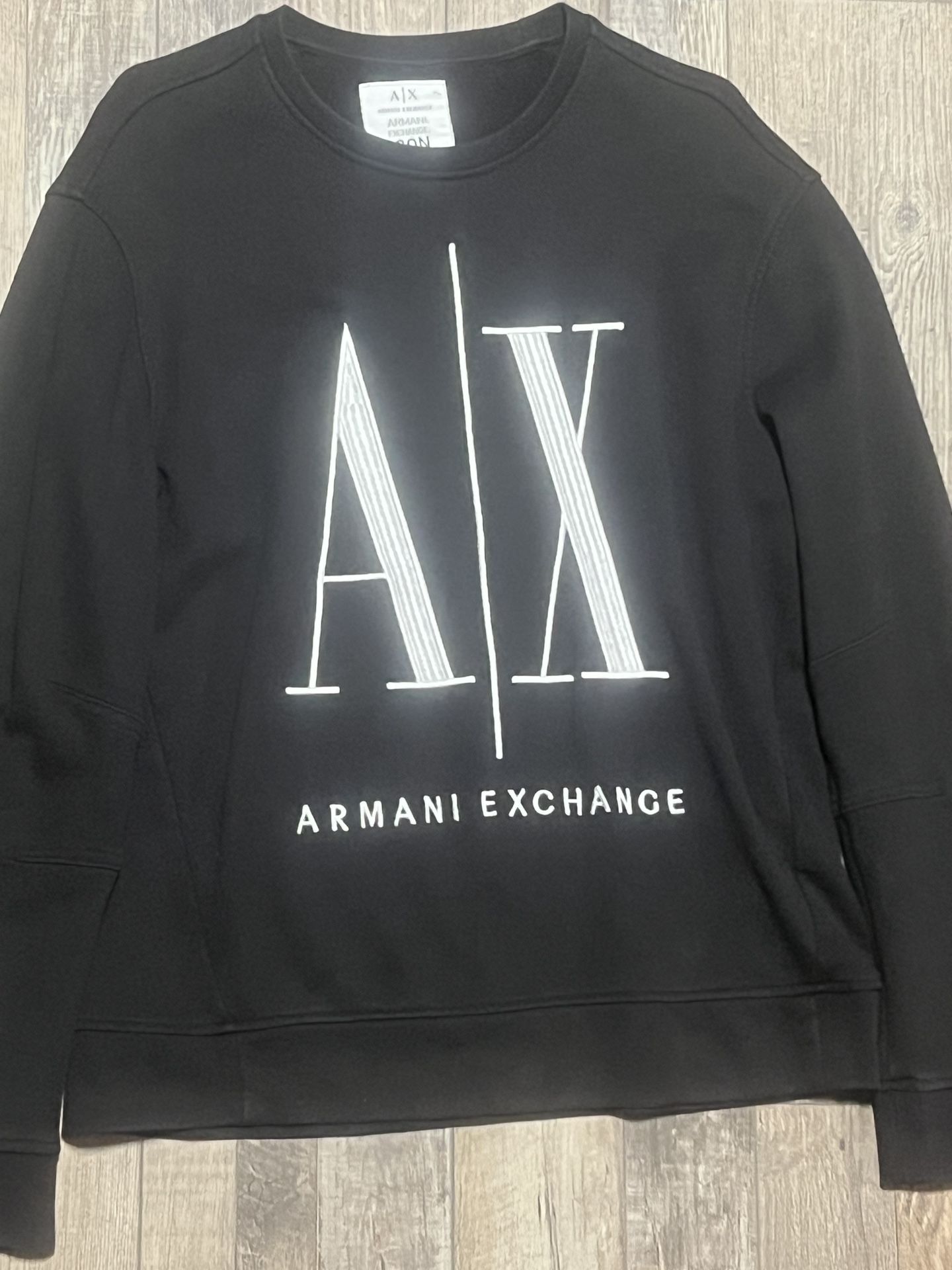 Black Armani Exchange Sweatshirt