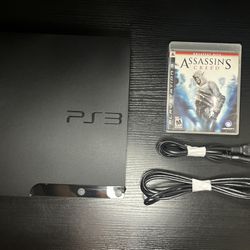 FOR PARTS : PS3 with Accessories 