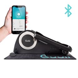 Cubii JR1+ Compact Seated Elliptical With Bluetooth & Gripii Mat $129.99