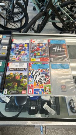 Nintendo Switch Games – Mario, Minecraft, just dance + More