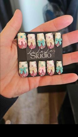 (NAIL SETS) Tiktok shop LiLaLeStudio to order $10 each