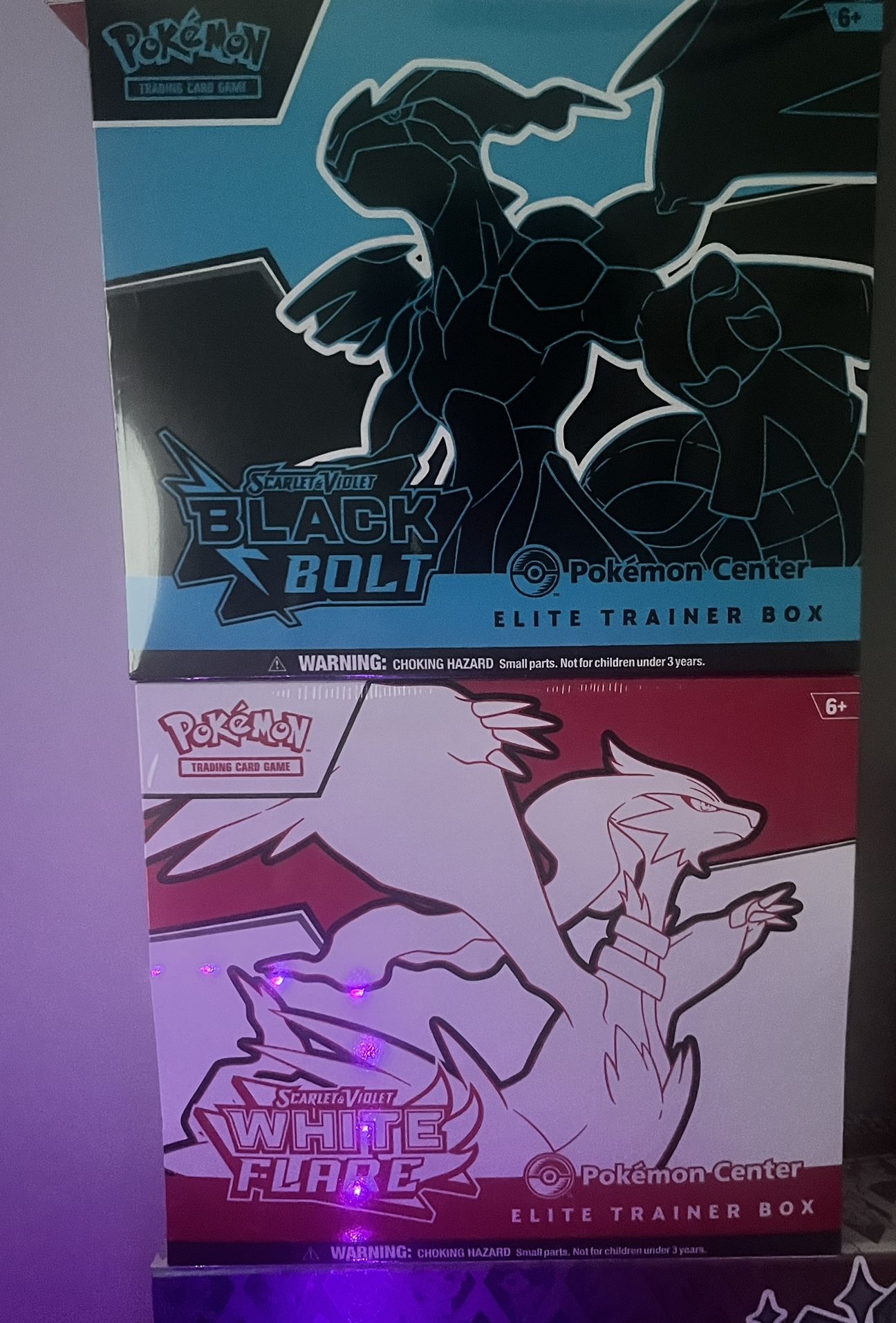 Black Bolt And White Flare PKC ETBs