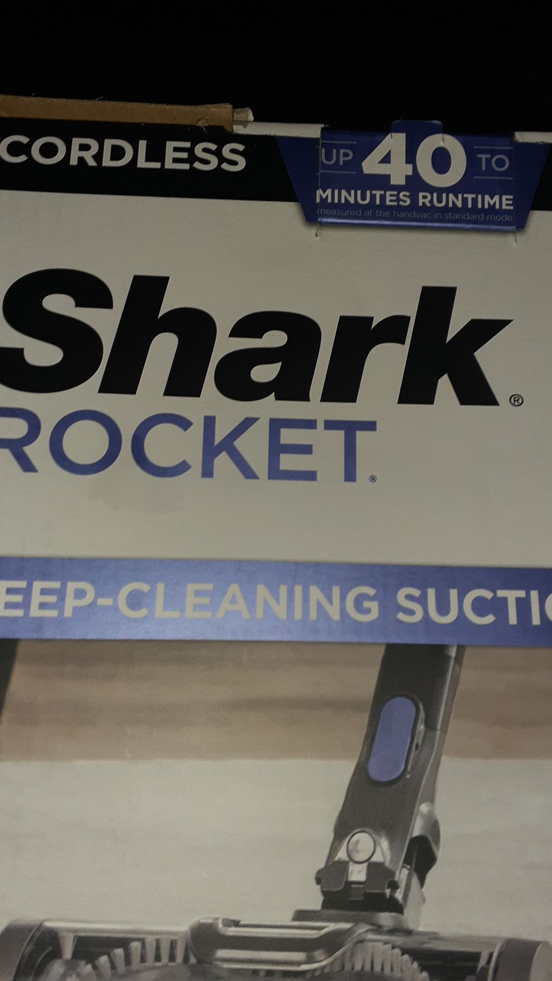 Brand NEW SHARK ROCKET DEEP CLEANING!!