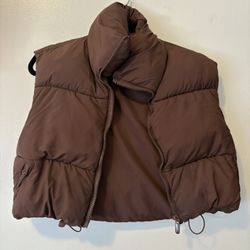 Brown Vest Jacket