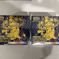 Pokemon Surging Sparks ETB