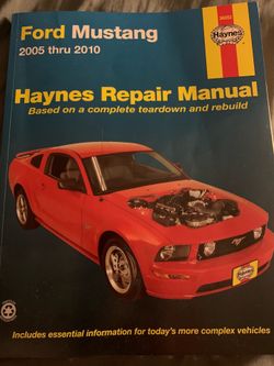 Ford Mustang 2005 thru 2010 (Haynes Repair Manual) by Editors of Haynes Manuals