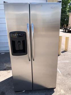 Maytag stainless steel refrigerator
