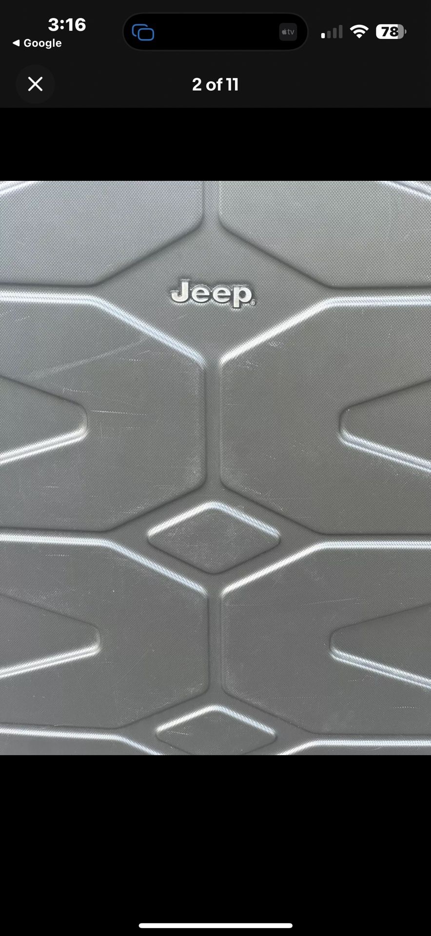 Jeep luggage