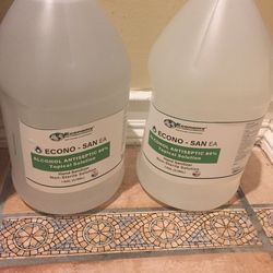 Gallon Hand Sanitizers 80 Percent Alcohol - 2 For 22