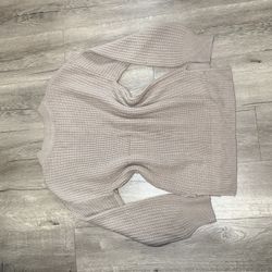 Brown Tan Sweater 