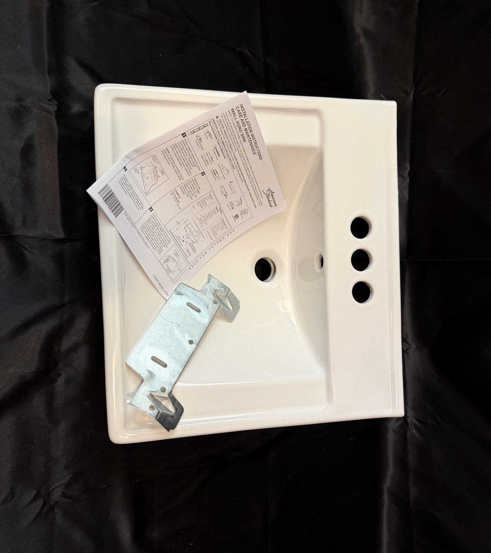 🛁 NEW American Standard Wall-Mount Sink – Decorum 20x18 (4” Centerset