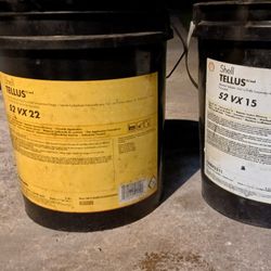 10 Gallons Of Shell Hydraulic Oil