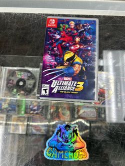 Marvel Ultimate Alliance 3 Switch $50 Gamehogs 11am-7pm