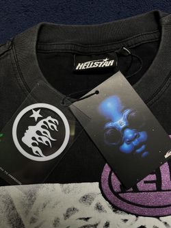 Hellstar Studio Son Of God In Black T Shirt