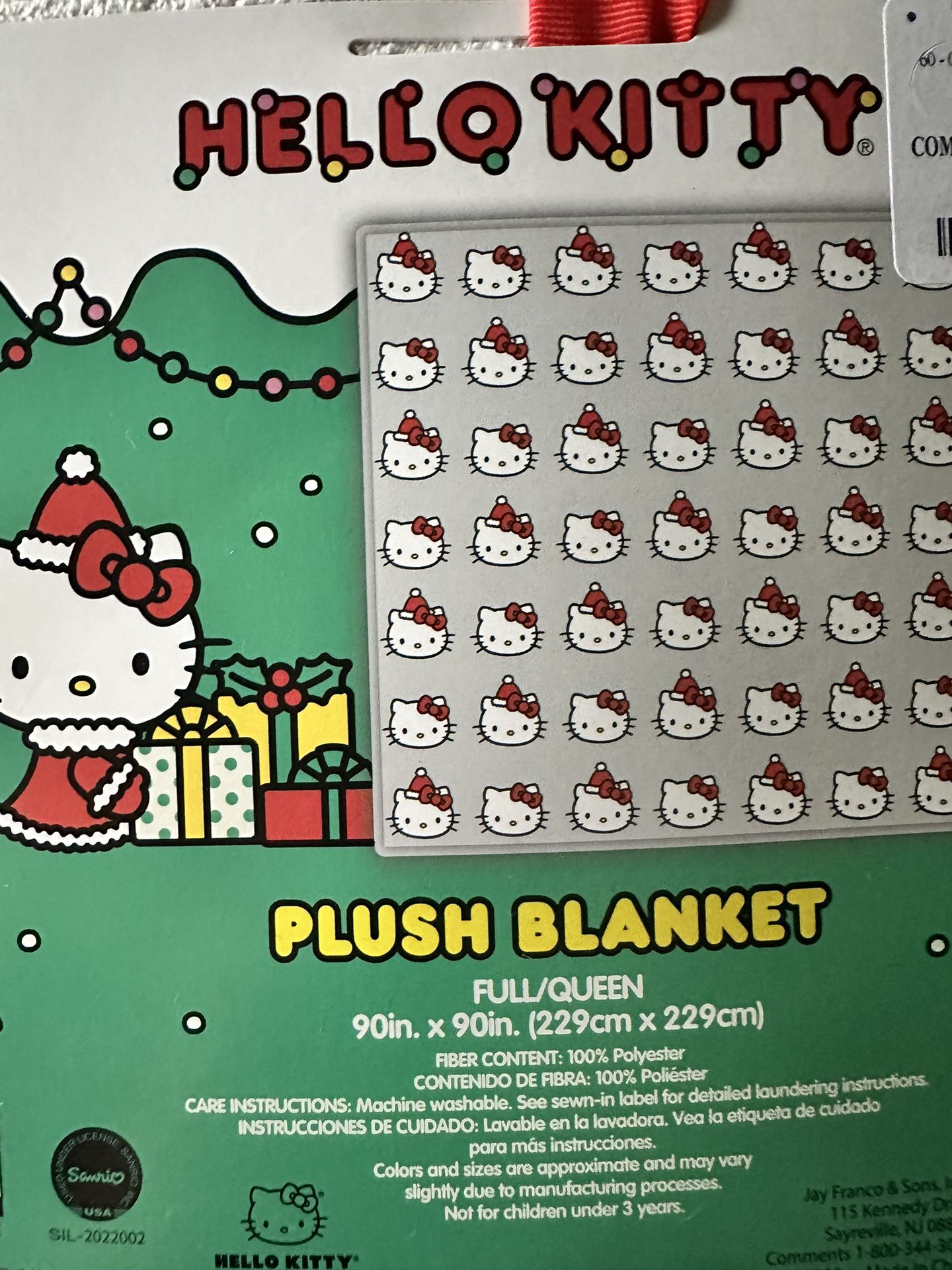 Hello Kitty Xmas Blanket 