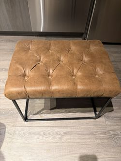 2 Small decorative ottomans